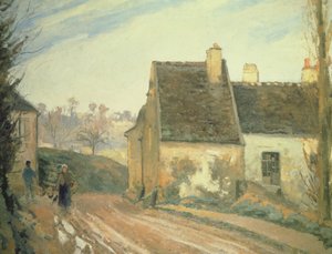 La Cabaña Derruida cerca de Osny, 1872 de Camille Jacob Pissarro